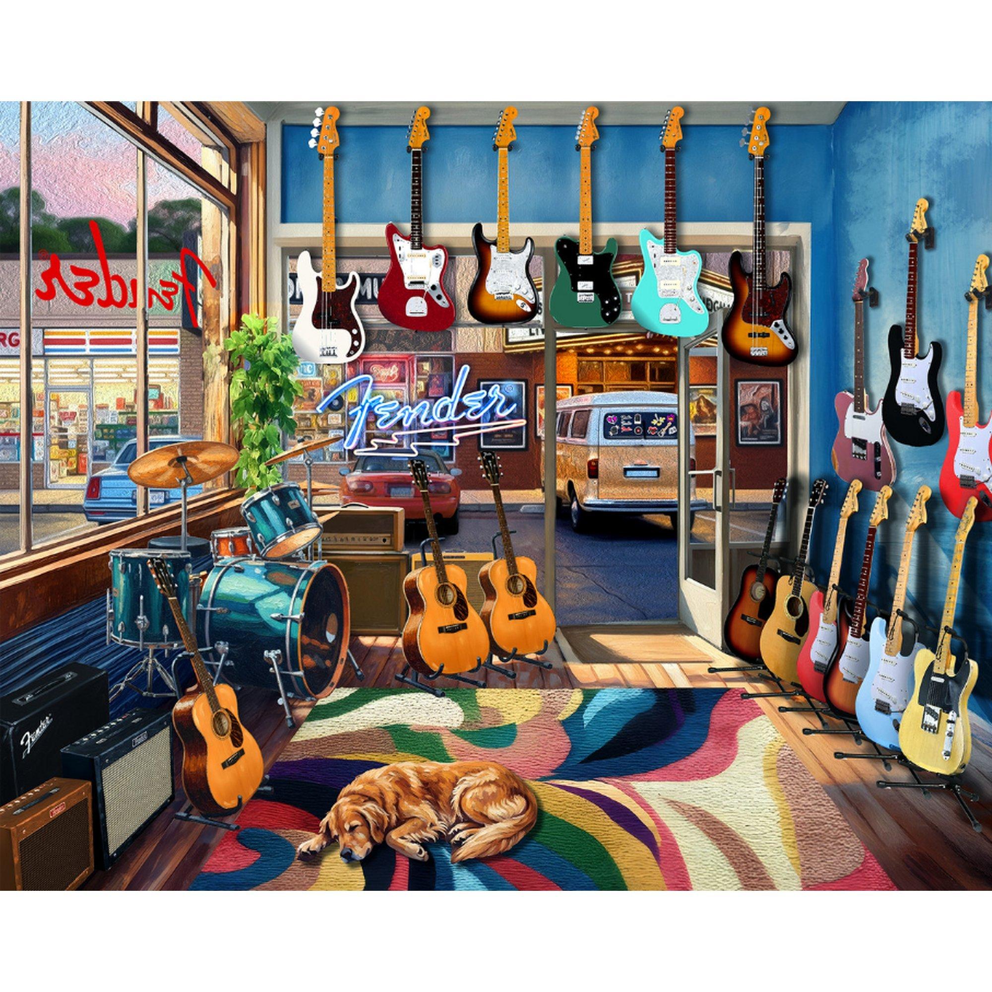 Springbok Fender Guitar Shop 1000 Piece Puzzle | SCHEELS.com