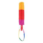 Shed Rain Auto Open and Close Rainbow Strip Compact Umbrella - Thumbnail 4 of 4