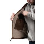 Men's Berne Apparel Berne Heartland Sherpa-Lined Washed Duck V-Neck Vest - Thumbnail 3 of 4