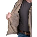 Men's Berne Apparel Heartland Washed Duck Heavyweight Sherpa Hooded Canvas Jacket - Thumbnail 3 of 3