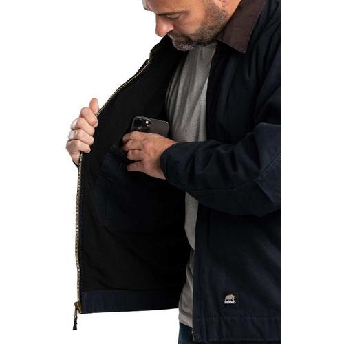 Men's Berne Apparel Highland Washed Gasoline Softshell Jacket - Primary Image