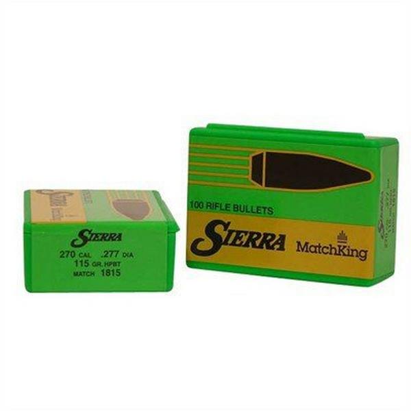 SIERRA BULLETS Sierra Bullet .270 .277 115gr HPBT