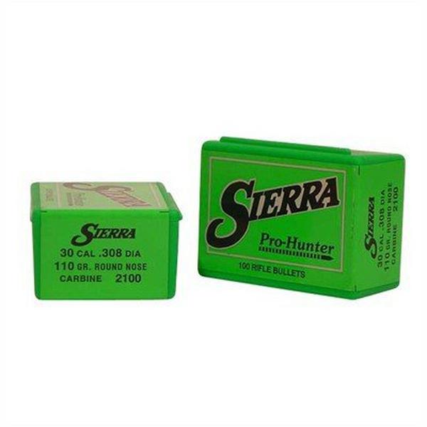 SIERRA BULLETS Sierra Pro-Hunter 30 Caliber RN Rifle Bullets
