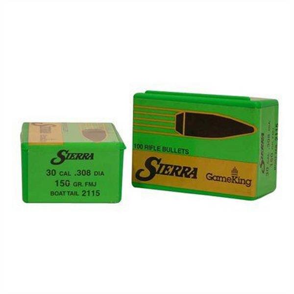SIERRA BULLETS Sierra GameKing 30 Caliber Rifle Bullets
