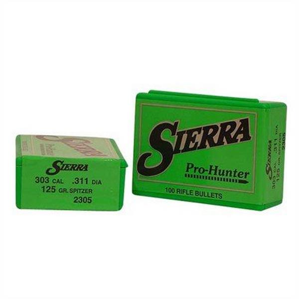 SIERRA BULLETS Sierra Pro-Hunter 303 Caliber SPT Rifle Bullets