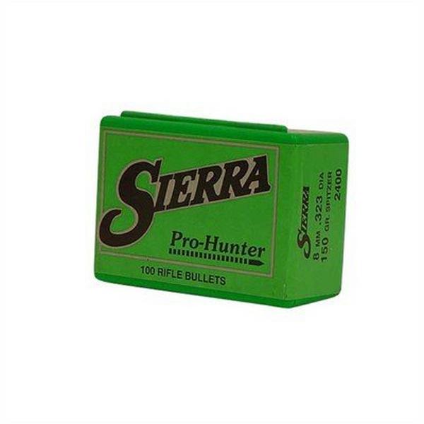 SIERRA BULLETS Sierra Pro-Hunter 8mm SPBT Rifle Bullets