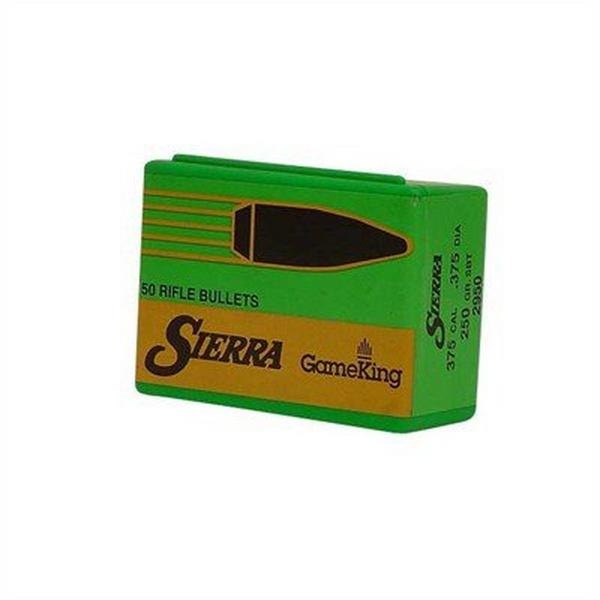 SIERRA BULLETS Sierra GameKing Rifle 375 Caliber SPBT Rifle Bullets