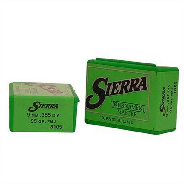 SIERRA BULLETS Sierra Tournament Master 9mm Handgun Bullets
