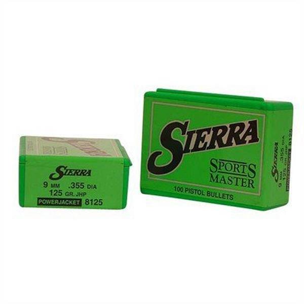 SIERRA BULLETS Sierra Sports Master Pistol Bullets Jacketed Hollow Point