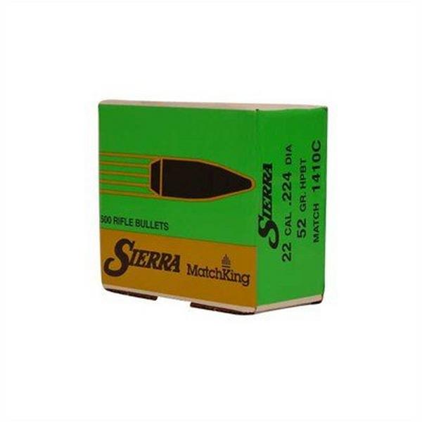 Sierra Bullets Sierra MatchKing 22 Caliber Rifle Bullets