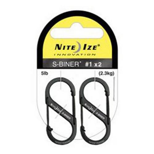 Nite Ize Slidelock Black 2-Pack S Cara Cara Cara Carabiner - Primary Image