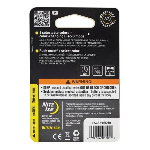 Nite Ize Spotlit Disco-O Select Collar Light