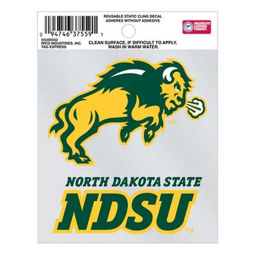 Rico Industries North Dakota State Bison Cling Decal - Primary Image