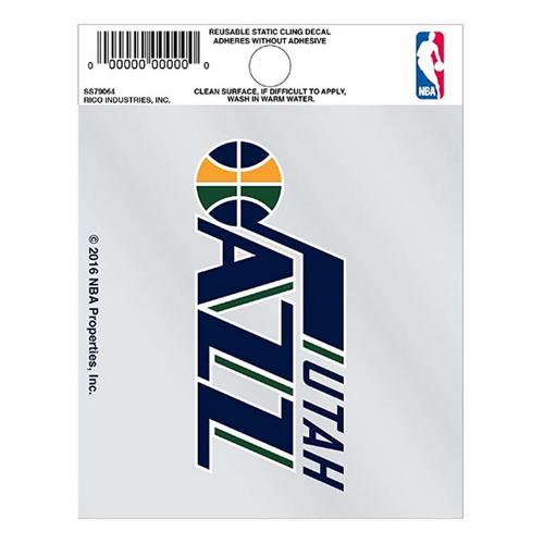 Rico Industries Utah Jazz Cling Decal - Primary Image