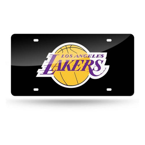Rico Industries Los Angeles Lakers Laser Cut Tag License Plate - Primary Image