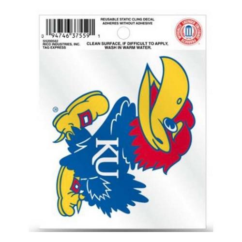 Rico Industries University of Kansas Jayhawks Logo Decal - Primary Image