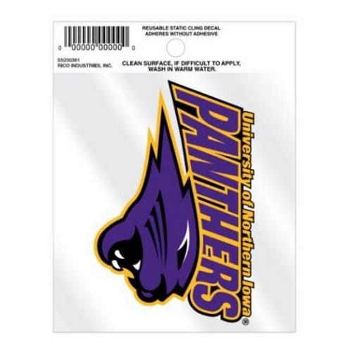 Rico Industries University of Northern Iowa Panthers Logo Decal - Primary Image