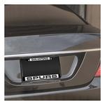 Rico Industries San Antonio Spurs Black Laser Cut Chrome License Plate Frame - Thumbnail 2 of 2