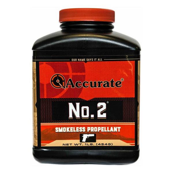 ACCURATE POWDER Accurate No. 2 Smokeless Pistol Reloading Powder