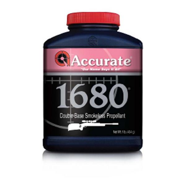 ACCURATE POWDER Accurate 1680 Double-Base Smokeless Rifle Reloading Powder