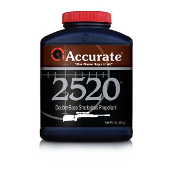 ACCURATE POWDER Accurate 2520 Double-Base Smokeless Rifle Reloading Powder