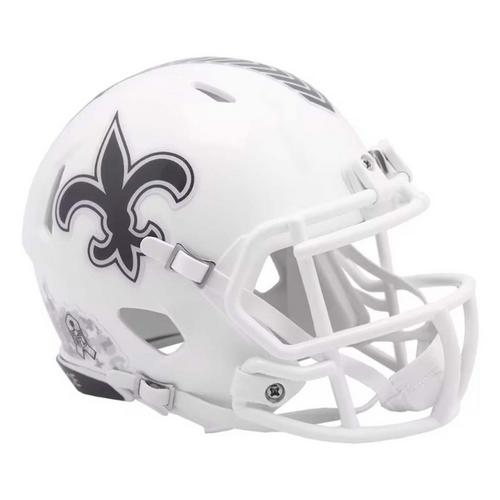 Riddell New Orleans Saints 2024 Salute to Service Mini Helmet - Primary Image