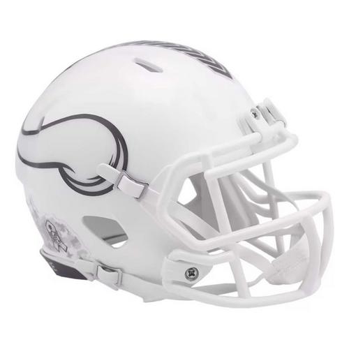 Riddell Minnesota Vikings 2024 Salute to Service Mini Helmet - Primary Image