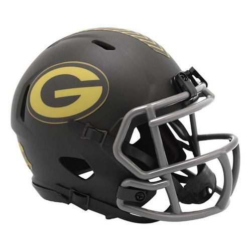 Riddell Green Bay Packers 2025 Salute To Service Mini Speed Helmet - Primary Image