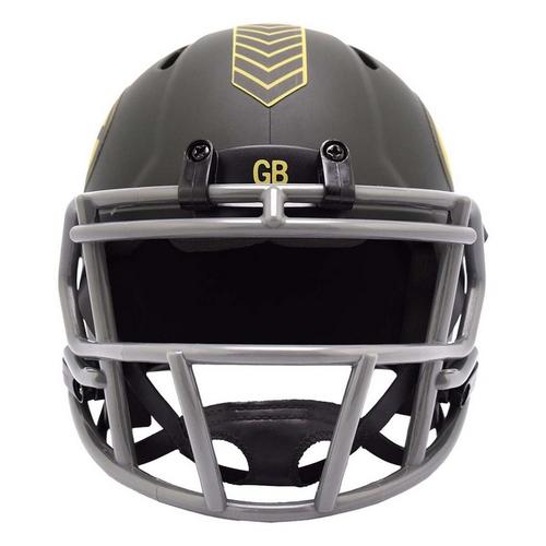 Riddell Green Bay Packers 2025 Salute To Service Mini Speed Helmet - Primary Image