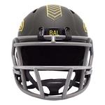 Riddell Baltimore Ravens 2025 Salute To Service Mini Speed Helmet - Thumbnail 2 of 3