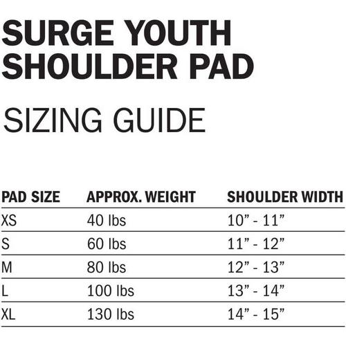 Youth Riddell Surge Shoulder Pad - Primary Image