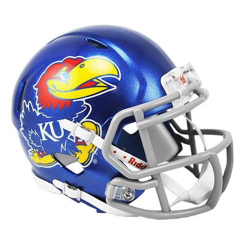Riddell Kansas Jayhawks Replica Speed Mini Helmet - Primary Image