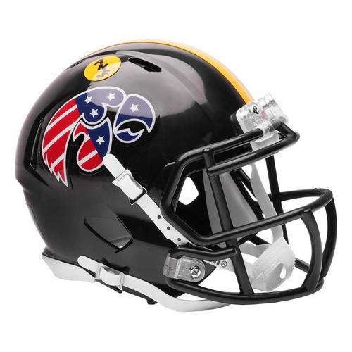 Riddell Iowa Hawkeyes Stars & Stripes Mini Speed Helmet - Primary Image