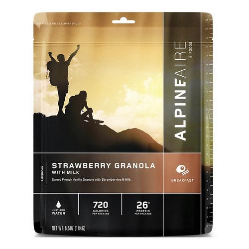 AlpineAire Strawberry Granola with Milk - Primary Image