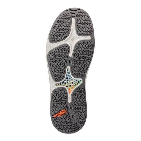 Korkers Men's  Fish Moc - Brown trout Slippers