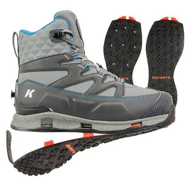 KORKERS Women's  Bantam Lite Kling-On & Studded Sole Fly Fishing Wading Boots Outdoor