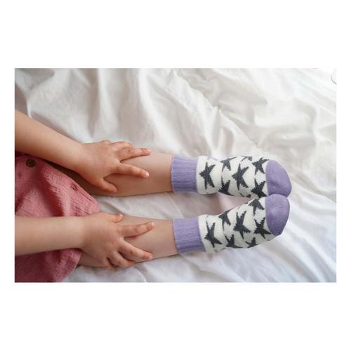 Kids' Sof Sole Double Layer Stars Crew Socks - Primary Image