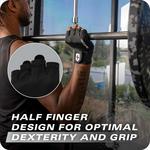 Harbinger Pro Wristwrap 3.0 Weightlifting Gloves - Thumbnail 3 of 9