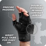 Harbinger Pro Wristwrap 3.0 Weightlifting Gloves - Thumbnail 9 of 9