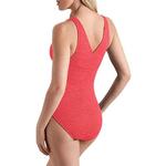 Women's Penbrooke Krinkle Cross Back One Piece Swimsuit - Thumbnail 2 of 2