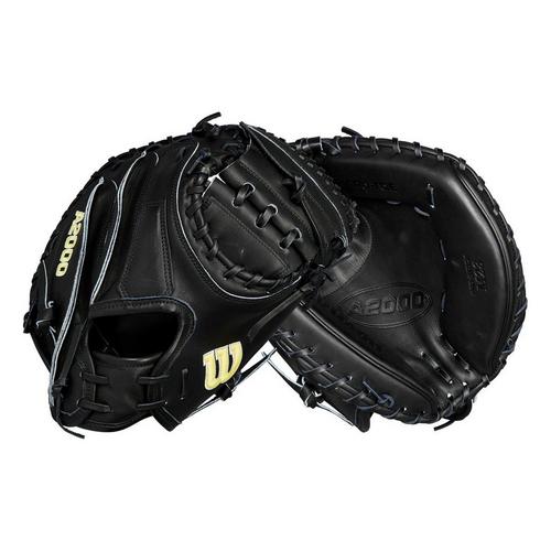 2024 Wilson Glove Day Series Black A2000 M23 33.5 Baseball Catchers Mitt - Primary Image