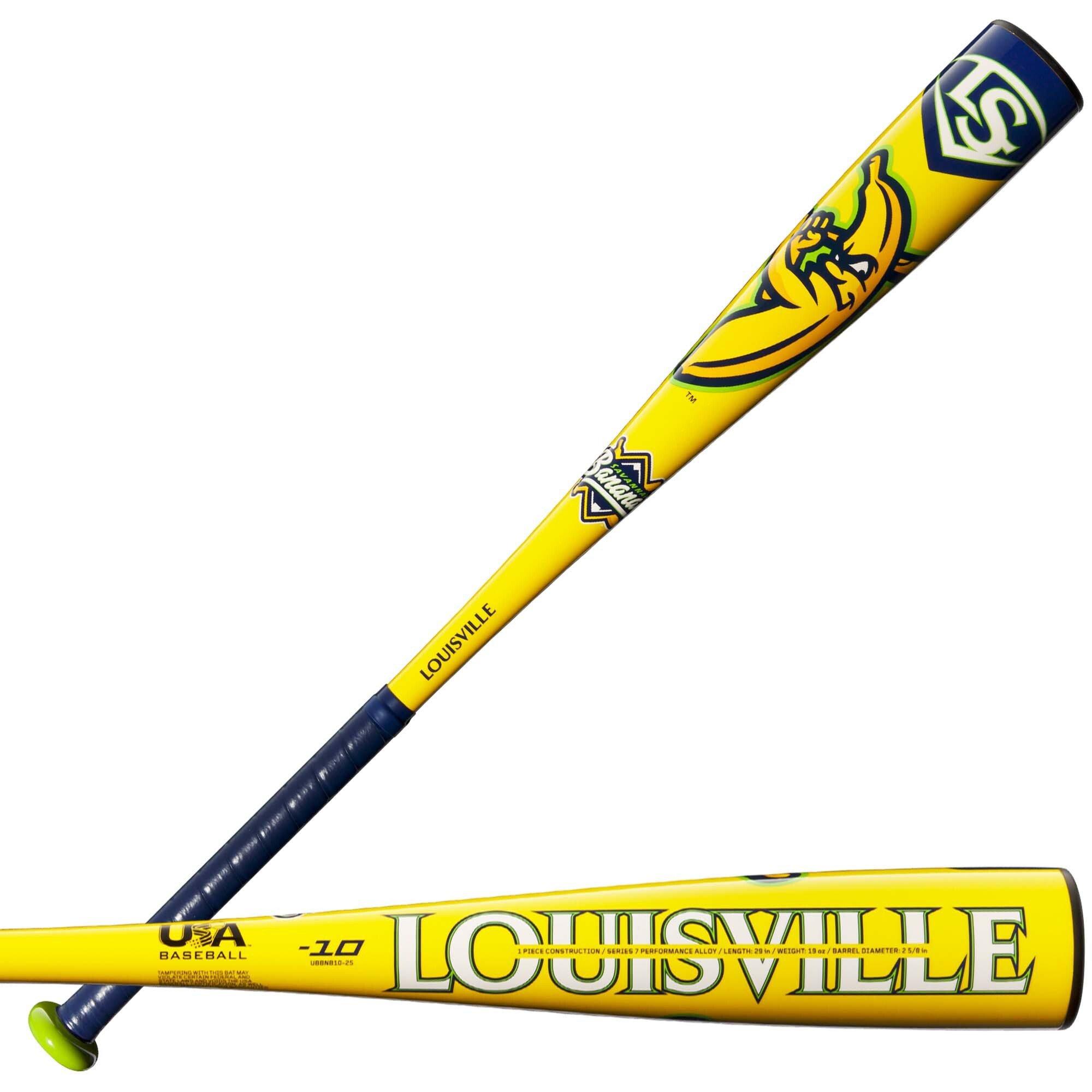 2025 Louisville Slugger Savannah Bananas USA Baseball Bat
