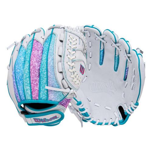 2026 Youth Wilson Flash 12" Fastpitch Softball Glove - Primary Image