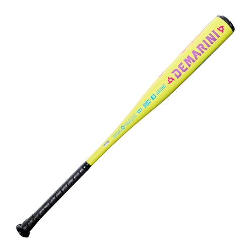DeMarini 2026 Solar Yellow Voodoo One BBCOR Baseball Bat - Primary Image