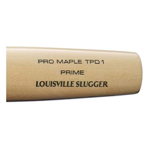 Louisville Slugger Pro Prime Natural TPDI Torpedo-Shaped Baseball Bat - Primary Image