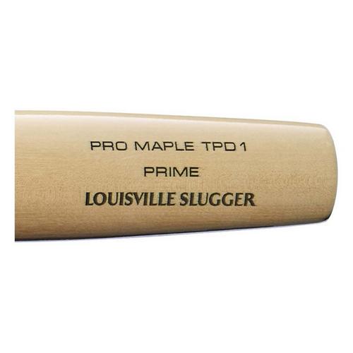 Louisville Slugger Pro Prime Natural TPDI Torpedo Shaped Baseball Bat - Primary Image