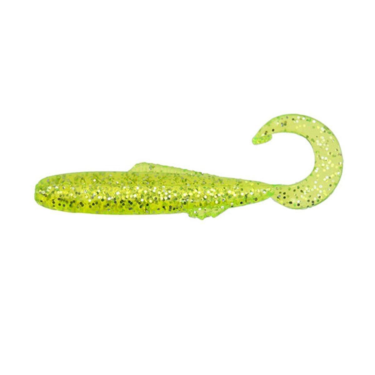 15792::Chartreuse Silver - Bobby Garland Swimming Minnow
