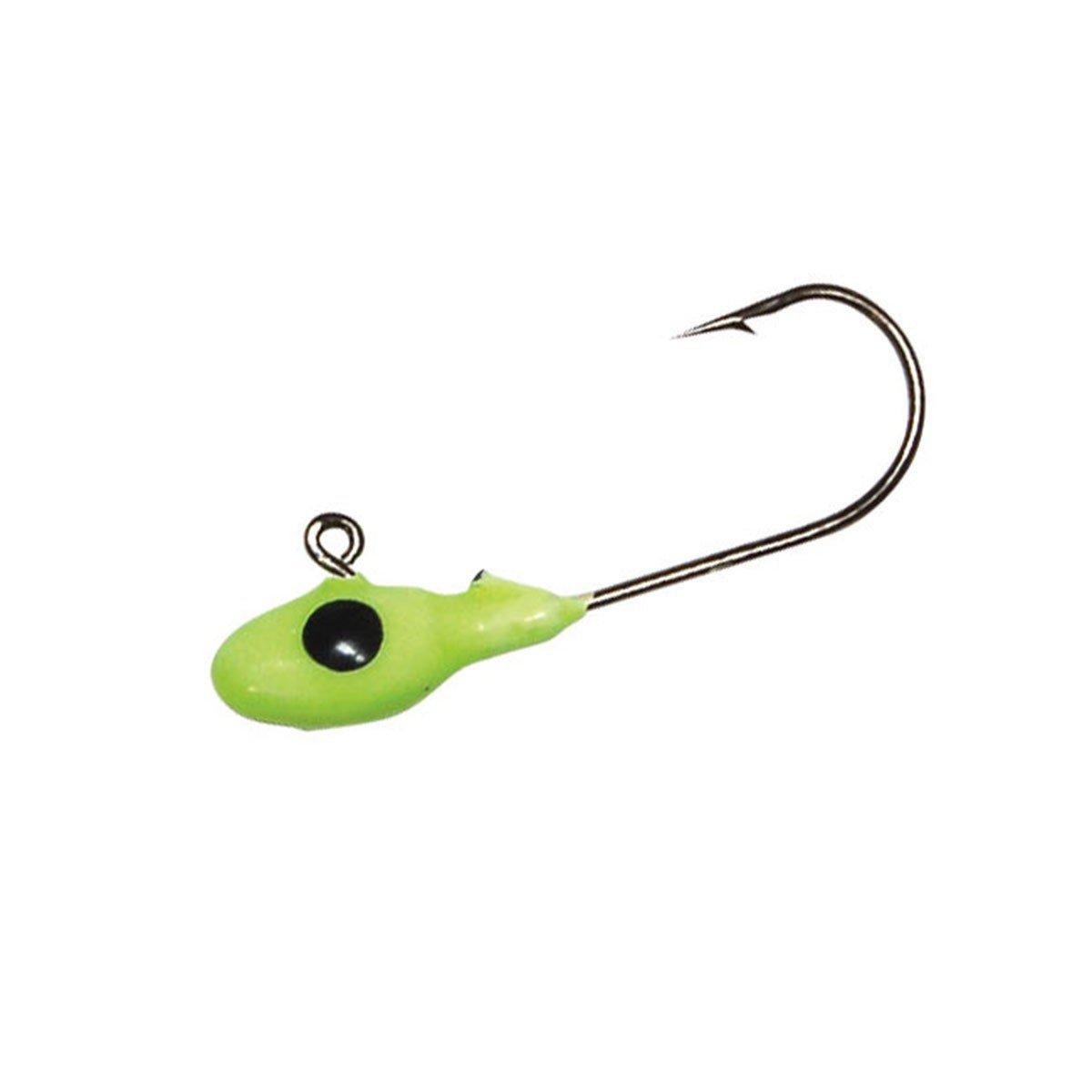 15598::Chartreuse - Bobby Garland Mo' Glo Jighead
