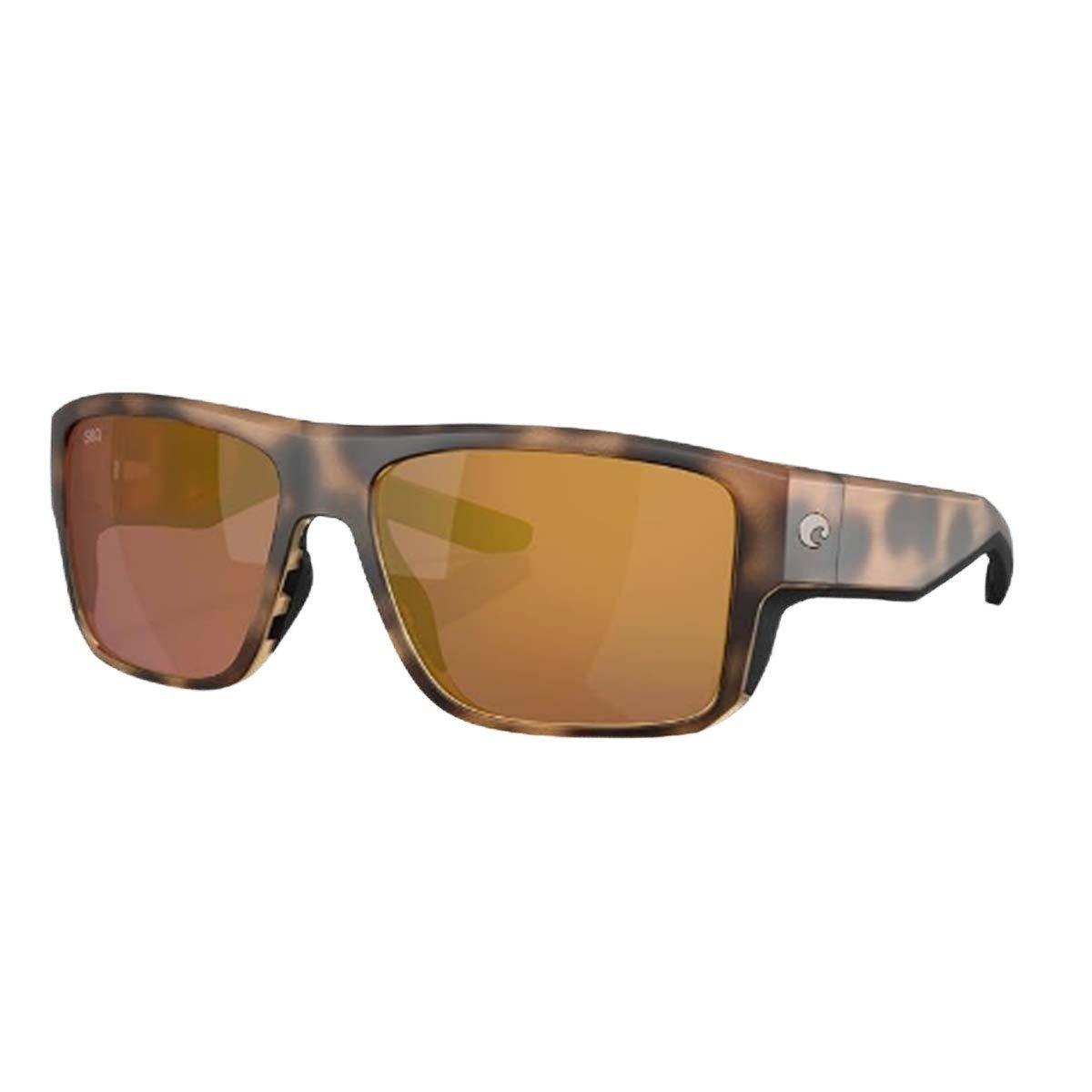 Costa Del Mar Taxman Matte Tortoise Frame Gold Mirror 580G Lens 06S9116-91160959 in Matte Tortoise/gold Mirror
