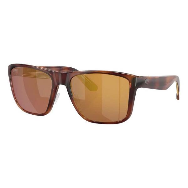 Men's Costa Del Mar Los Alijos Polarized Sunglasses Tortoise/Gold Mirror Polarized Glass